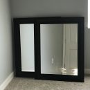 SOLD – Set of 2 Black Framed Mirrors The Villages Florida