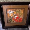 Framed Floral Artwork The Villages Florida