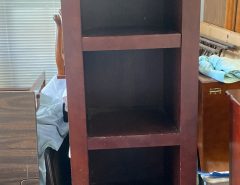 brown bookcase skinny The Villages Florida