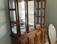 Dining room table and hutch The Villages Florida