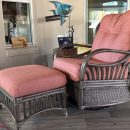 Wicker swivel rocking chair The Villages Florida