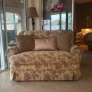 Floral love seat sofabed, flexsteel twin mattress, great condition The Villages Florida