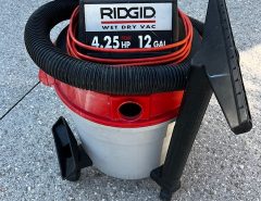 Rigid Wet/Dry Vac 4.25 HP 12 Gal The Villages Florida