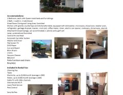 Seasonal 2BR/2BA Courtyard Villa rental available January through March 2026 between 466 & 466A. The Villages Florida