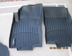 Weather Tech front floor mats for Nissan Rogue The Villages Florida