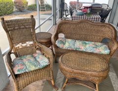 Wicker set The Villages Florida