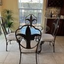 Glass Top Dining Table and 4 Chairs The Villages Florida