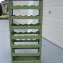 WINE RACK OLIVE 40.5″H X 18.5″W X 11″D The Villages Florida