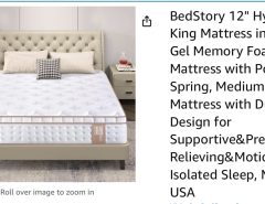 12” Hybrid King Mattress The Villages Florida