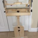 Rug Hooking Stand, Hard Maple, Adjustable The Villages Florida