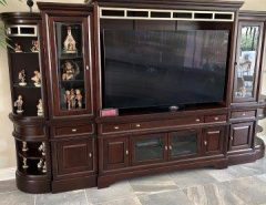 65″ TV Entertainment Center with Wall Corners The Villages Florida