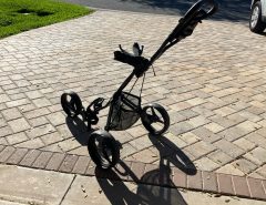 Three wheel Bag Boy Push Golf Cart The Villages Florida