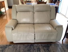 Leather reclining sofa The Villages Florida