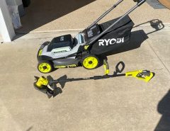 Ryobi lawn mower and trimmer The Villages Florida