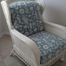 SOLD.    Comfortable coastal chair The Villages Florida