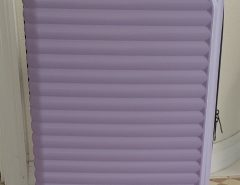 Durable hard shell suitcase with wheels. Brand New Travel Lodge Carry On Suitcase – Mauve The Villages Florida