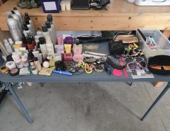Assorted hair products, perfumes, jewelry, sunglasses,  $1 to $5 ea The Villages Florida