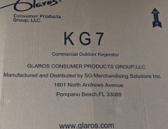 Glaros KG7 Stainless Steel Commercial OUTDOOR Kegerator! The Villages Florida