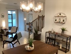 Dining room rectangular table extends The Villages Florida