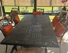 Patio/ Lanai Table The Villages Florida