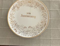 50th Anniversary plate The Villages Florida