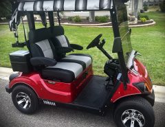 2022 Yamaha QuieTech Drive2 EFI Gas Golf Cart: Like New Condition The Villages Florida