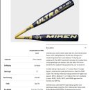 New in Wrapper Miken JB26 26 oz softball bat The Villages Florida