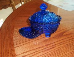 FENTON HOBNAIL TRINKET DISH The Villages Florida