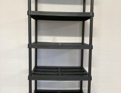 Black Shelving Unit The Villages Florida