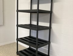 Black Shelving Unit The Villages Florida