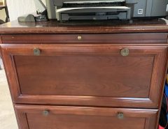 Desk, desk chair, and 2 drawer file cabinet The Villages Florida