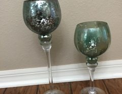 Glass candle holders The Villages Florida