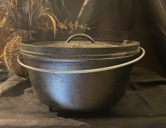 LODGE 8 QUART CAST IRON CAMP DUTCH OVEN WITH LID The Villages Florida