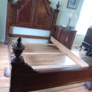 Queen Bed Head and Foot Board and Frame The Villages Florida
