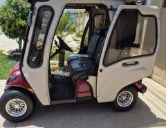2014 Yamaha Curtis Cab, Garnet Color The Villages Florida