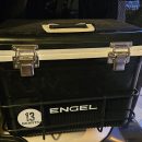 (SOLD) Engel 13 Quart Golf Cart Cooler with bracket The Villages Florida