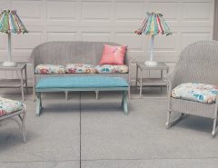 Wicker Furniture Set The Villages Florida