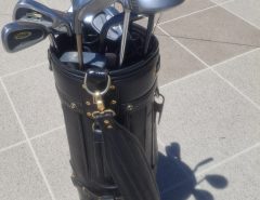 Benington Vintage Golf Bag with Set of Drivers and Irons The Villages Florida