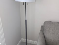 Standing Lamp- Black Metal The Villages Florida