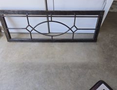 Rustic Style Brown metal/wood Decor 16×37 The Villages Florida