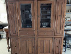Bookcase – Wood and Glass The Villages Florida