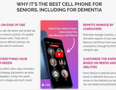 RAZ Mobility Memory Cell Phone Unlocked – For Seniors The Villages Florida
