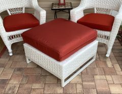 2 wicker rockers and ottoman The Villages Florida