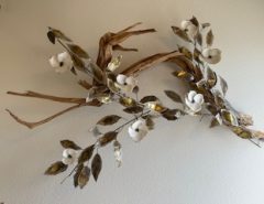 Wallhanging – Driftwood with dogwood blossoms The Villages Florida