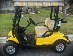 Yamaha EFI Gas Golf Cart: Excellent Condition The Villages Florida