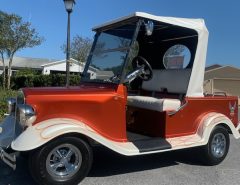 2019 Streetrod Gas EFI Fuel Injected 4 Passenger Convertible Golf Cart The Villages Florida