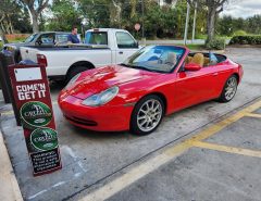 Red 2000 Porche 911 Convertible The Villages Florida