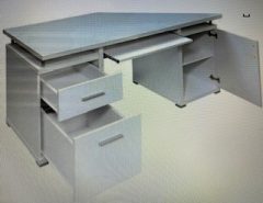 SOLD–Desk – white, like new  –  $250 The Villages Florida