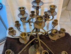 Solid Brass Candelabra The Villages Florida