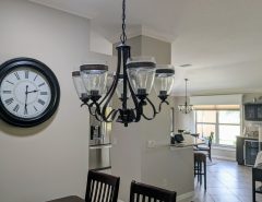 5 light chandelier The Villages Florida